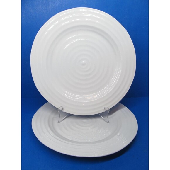 Portmeirion Sophie Conran 11" Dinner Plates Bundle of 2 - Picture 1 of 14